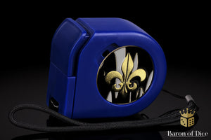 Fleur De Lis | Heritage | Wargaming Tape Measure | Baron's Coin™ Compatible