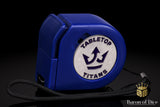 Tabletop Titans | White | Wargaming Tape Measure | Baron's Coin™ Compatible