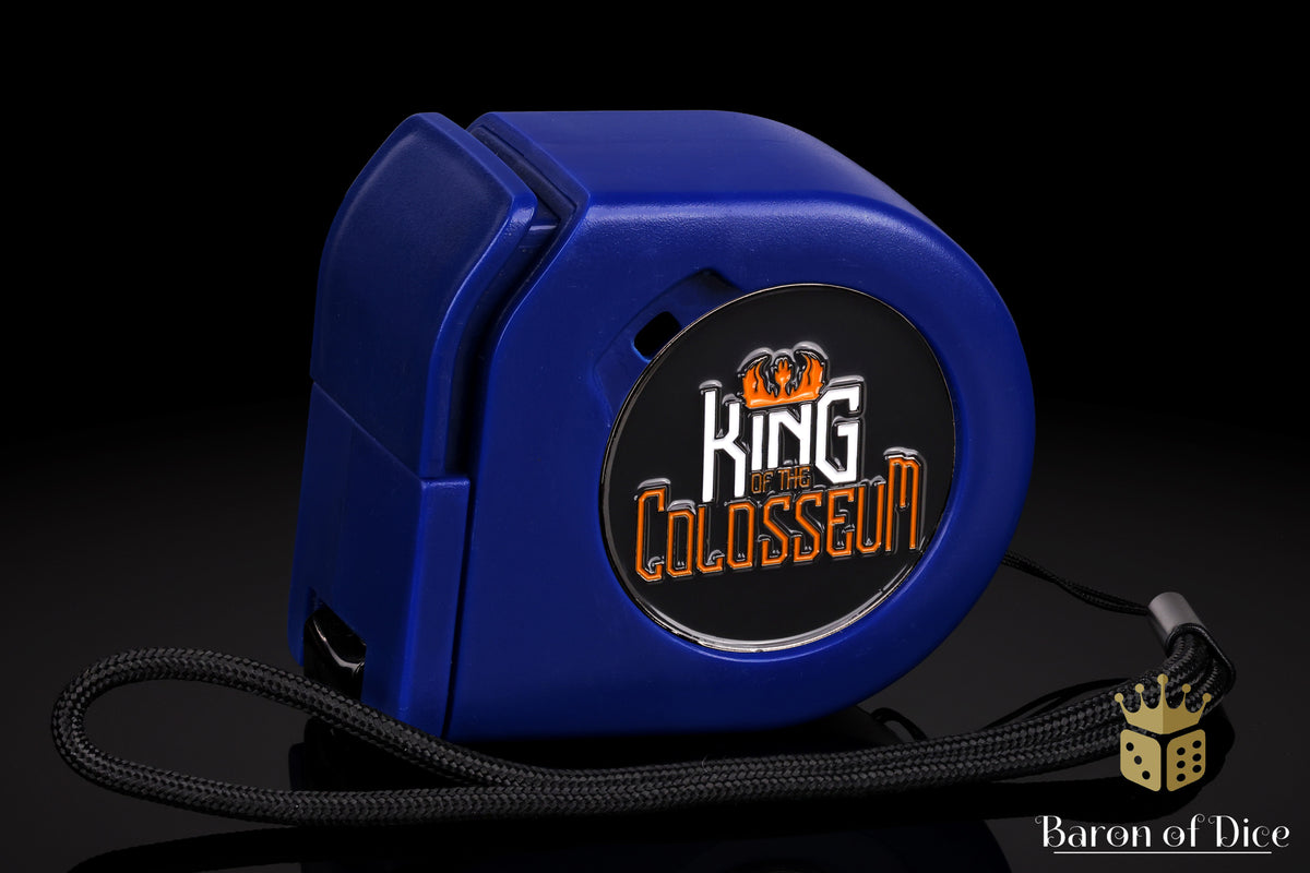 King of the Colosseum | Wargaming Tape Measure | Baron's Coin™ Compatible
