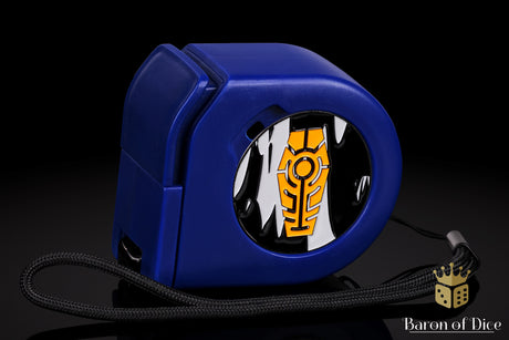 Orange Coffin | Wargaming Tape Measure | Baron's Coin™ Compatible