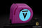 Vanguard Tactics | Light Blue | Wargaming Tape Measure | Baron's Coin™ Compatible