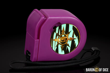 Eye of Chaos | Aquamarine | Wargaming Tape Measure | Baron's Coin™ Compatible