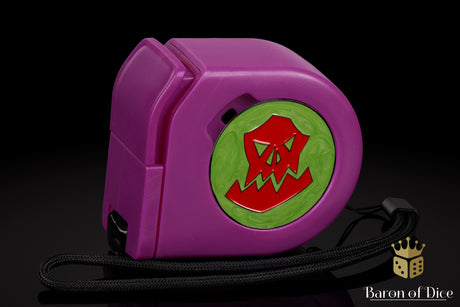 Orc | Red | Wargaming Tape Measure | Baron's Coin™ Compatible