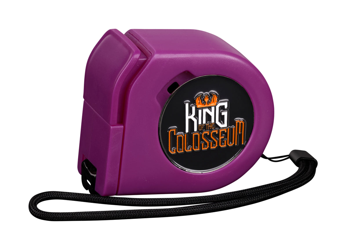 King of the Colosseum | Wargaming Tape Measure | Baron's Coin™ Compatible