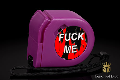 F**k Me | Red | Wargaming Tape Measure | Baron's Coin™ Compatible