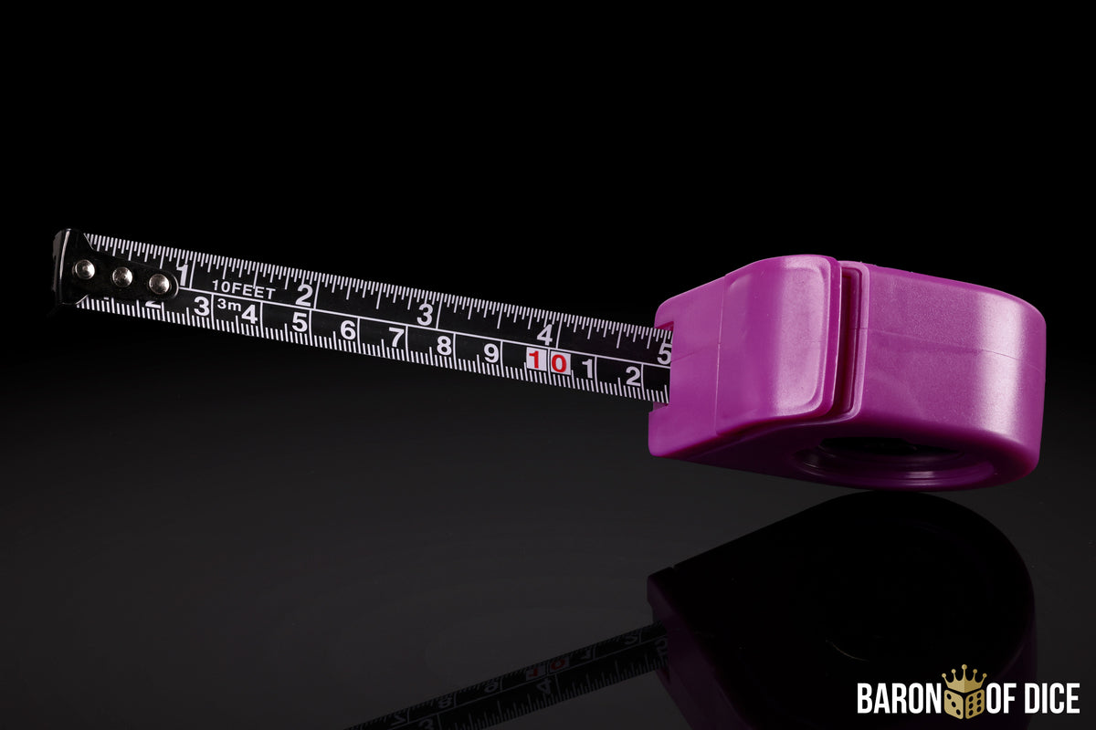 Baron | Wargaming Tape Measure | Baron's Coin™ Compatible