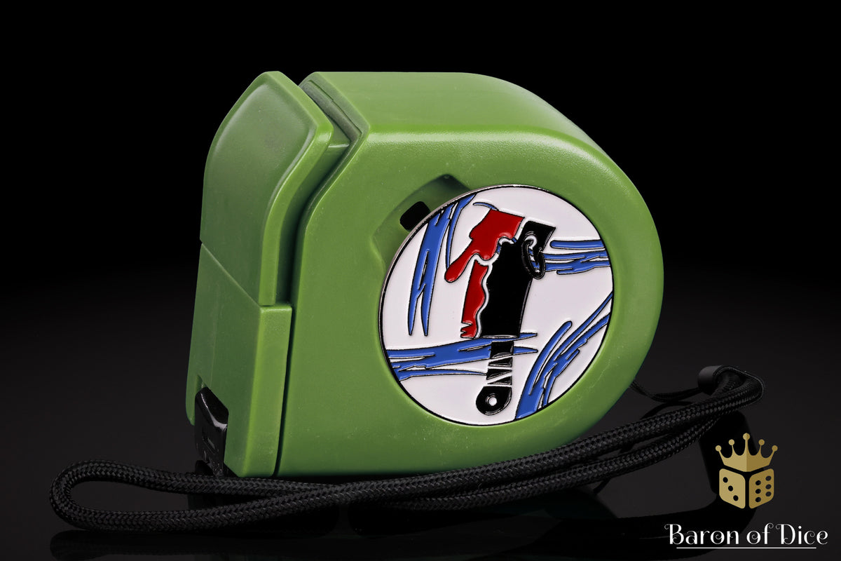 Ice Cleaver | Wargaming Tape Measure | Baron's Coin™ Compatible