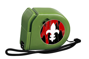 Fleur De Lis | Red | Wargaming Tape Measure | Baron's Coin™ Compatible