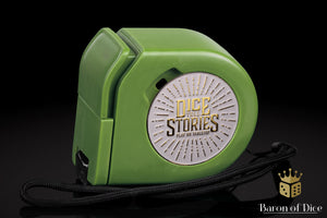 Dice Tell Stories | Wargaming Tape Measure | Baron's Coin™ Compatible