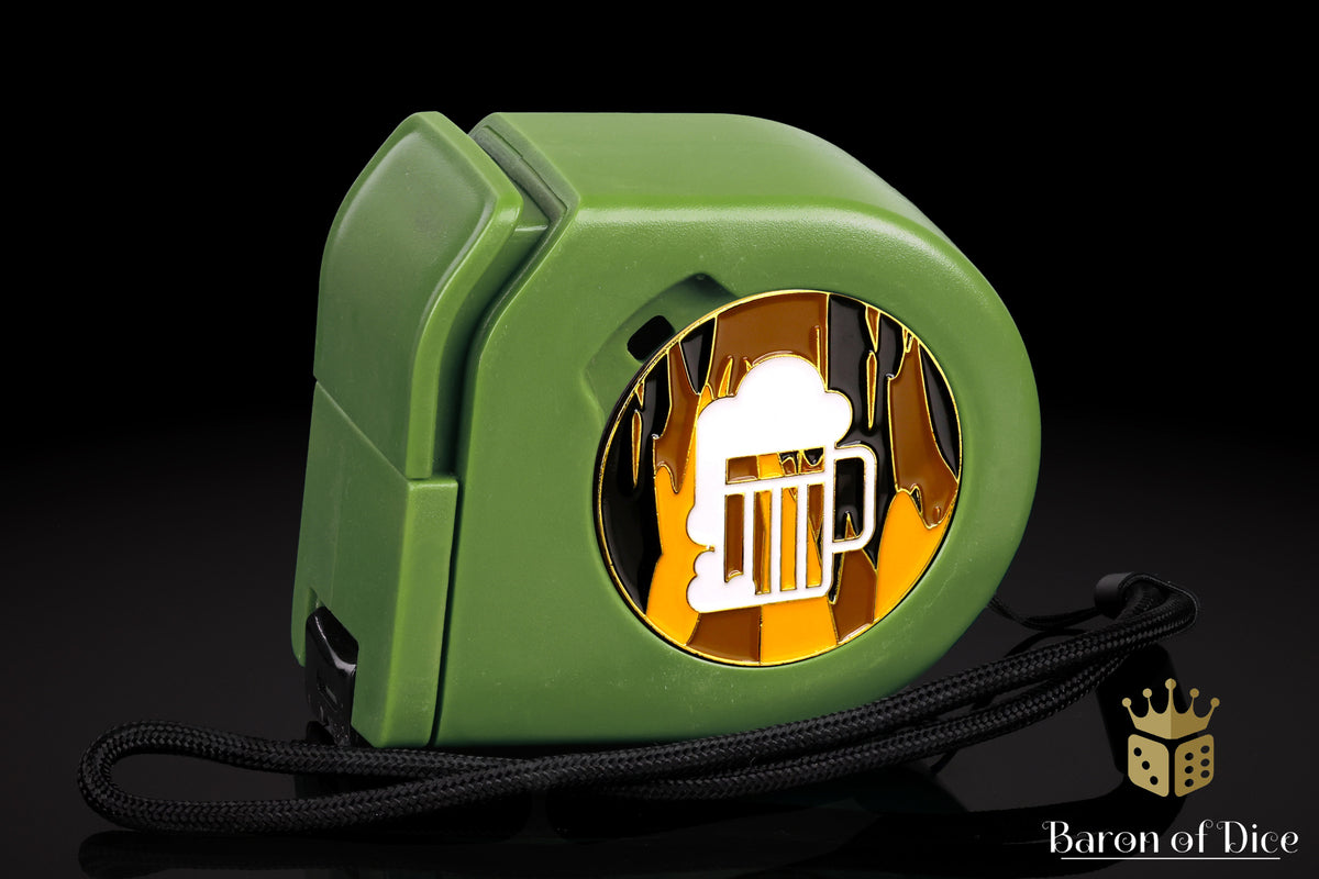 Beer Mug | Wargaming Tape Measure | Baron's Coin™ Compatible