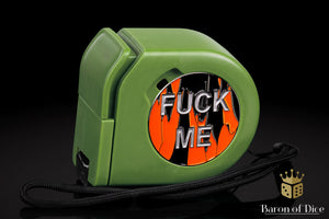 F**k Me | Silver | Wargaming Tape Measure | Baron's Coin™ Compatible