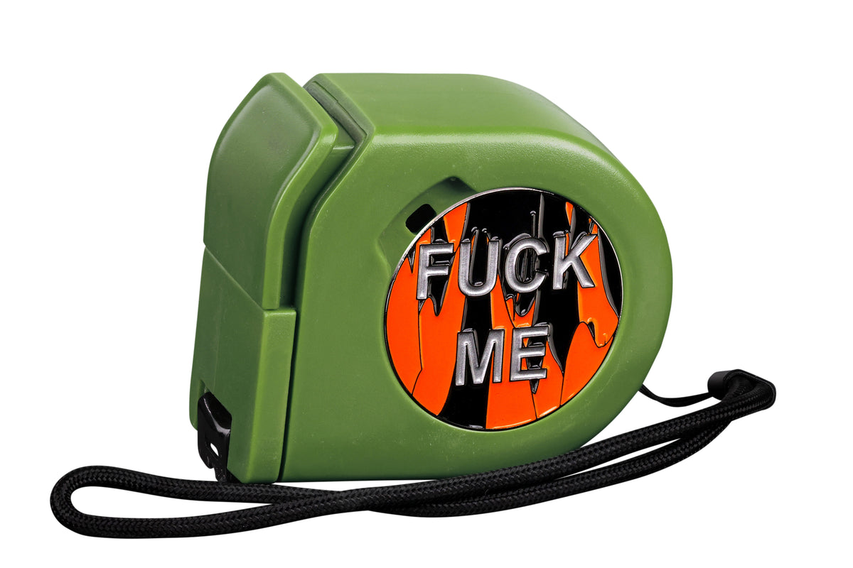 F**k Me | Silver | Wargaming Tape Measure | Baron's Coin™ Compatible