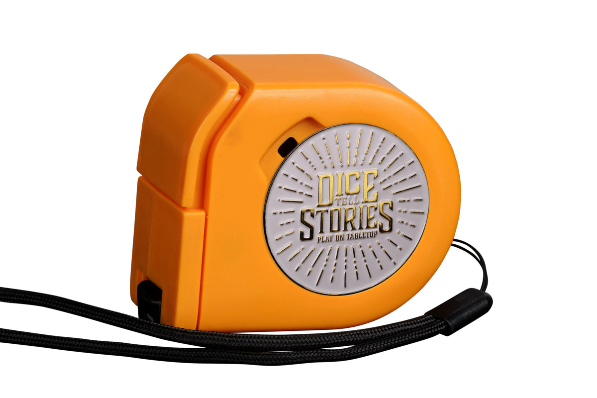 Dice Tell Stories | Wargaming Tape Measure | Baron's Coin™ Compatible