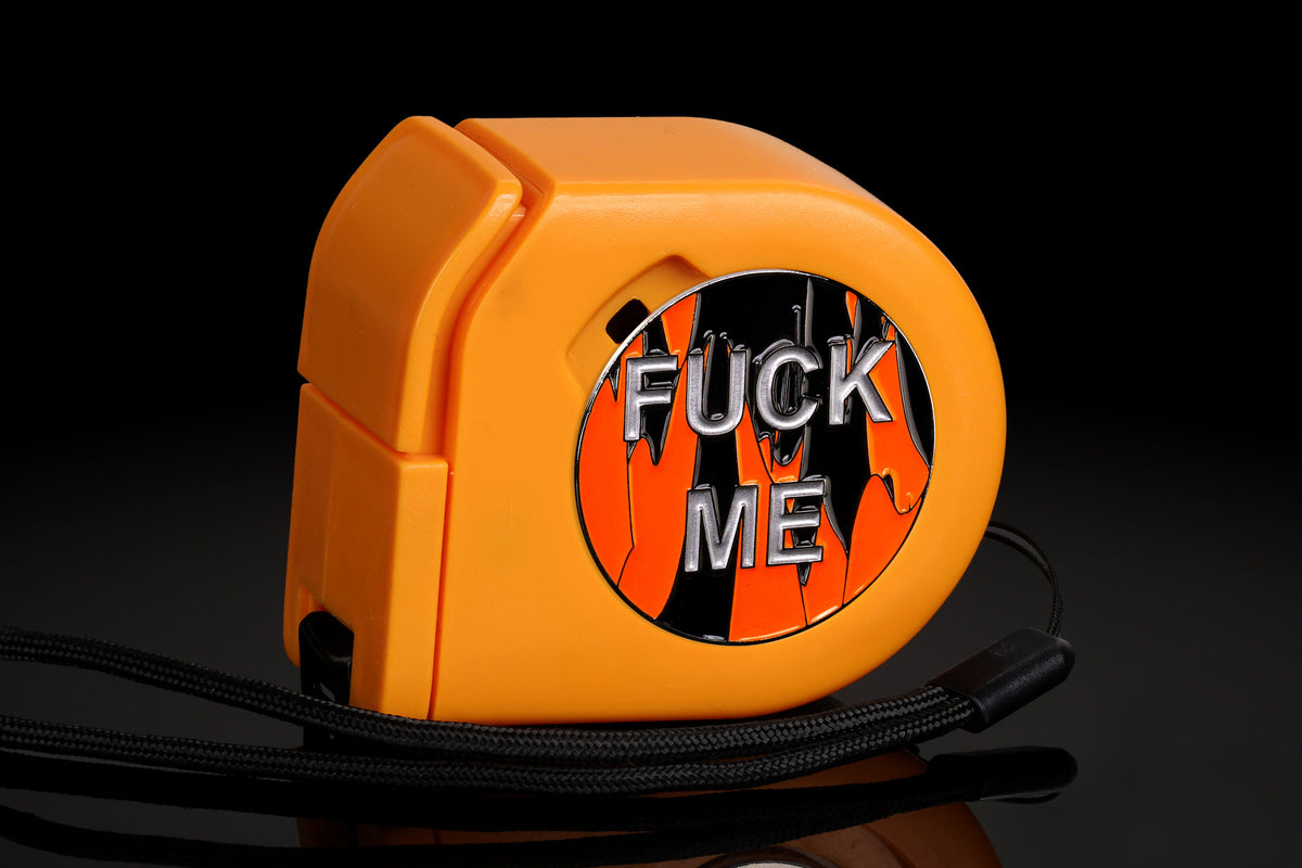 F**k Me | Silver | Wargaming Tape Measure | Baron's Coin™ Compatible
