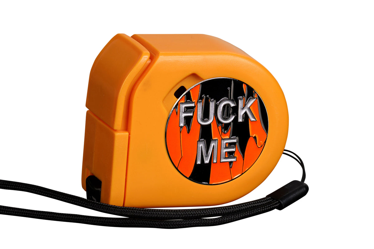 F**k Me | Silver | Wargaming Tape Measure | Baron's Coin™ Compatible