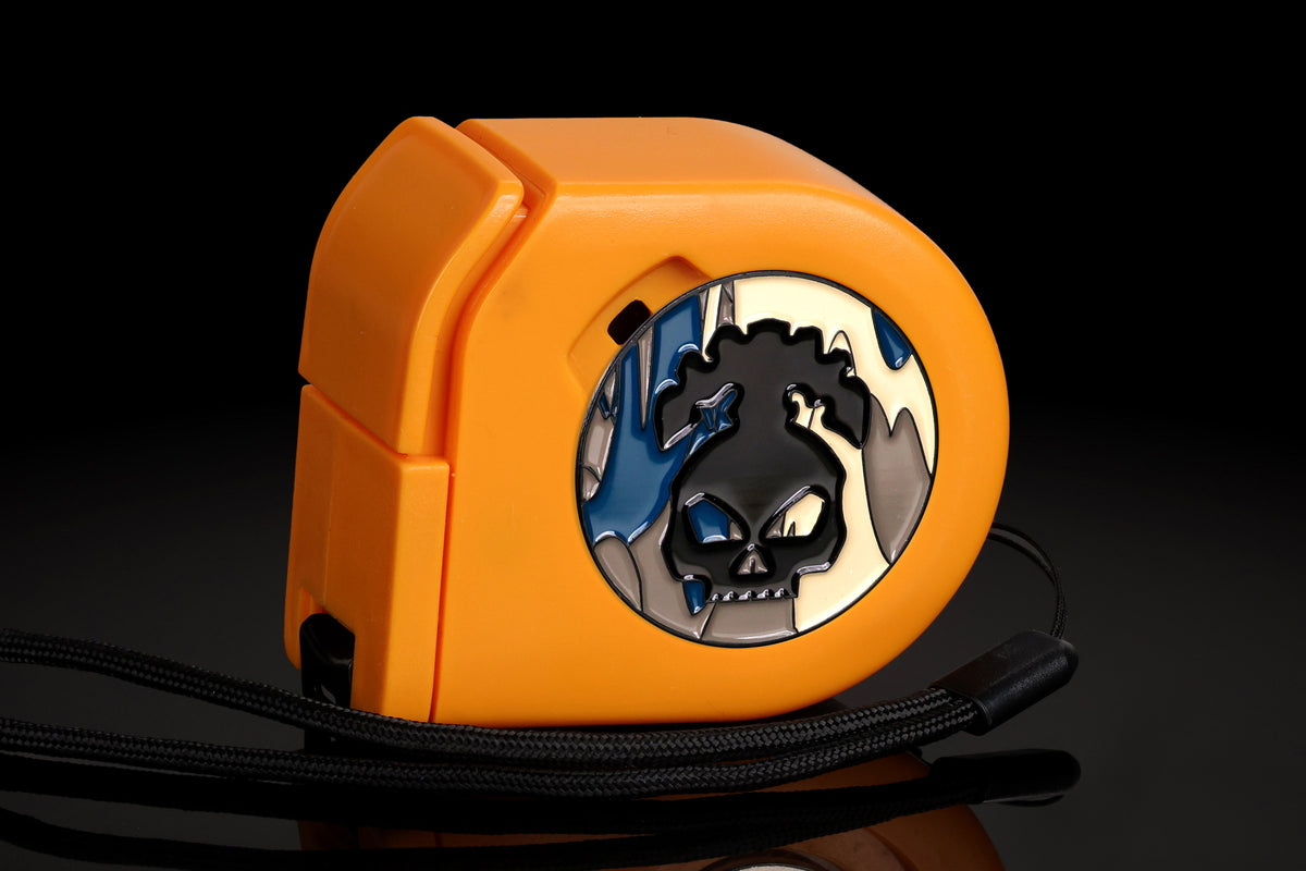 Necromantic Skeleton | Wargaming Tape Measure | Baron's Coin™ Compatible