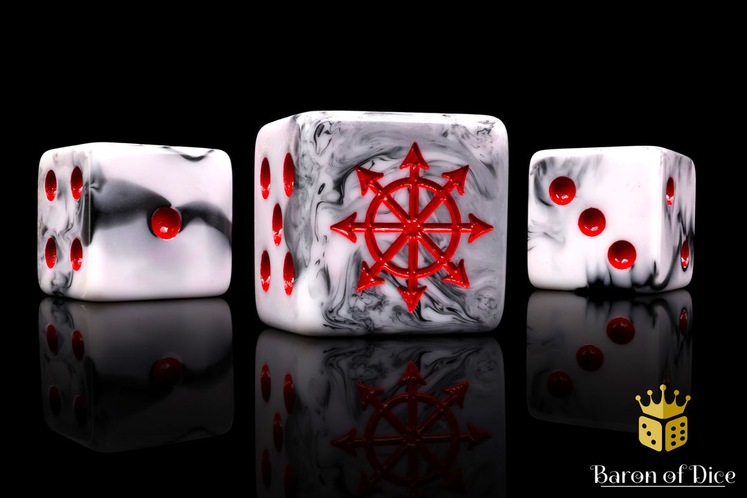 Chaos Demon, Marbled, Dice