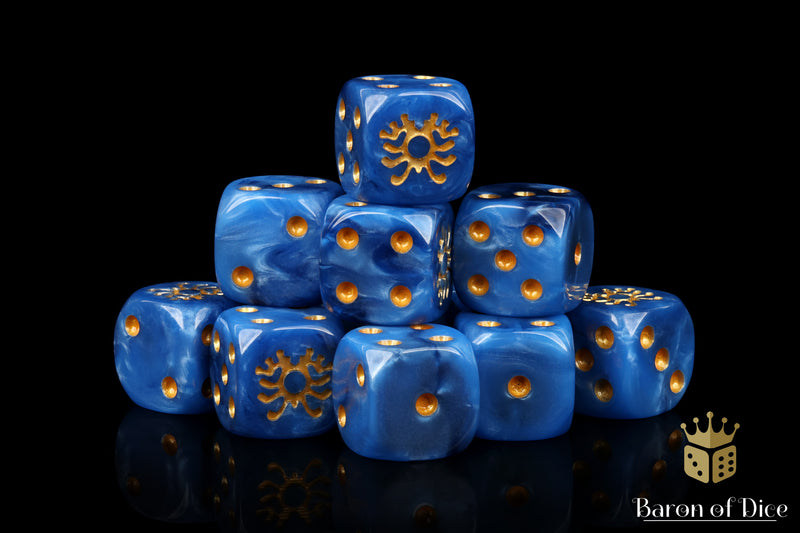 Entombed Skeleton Rune, 16mm Dice