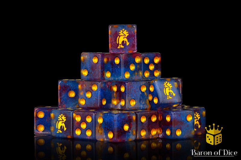 Ancient Aztecs 16mm Dice 2