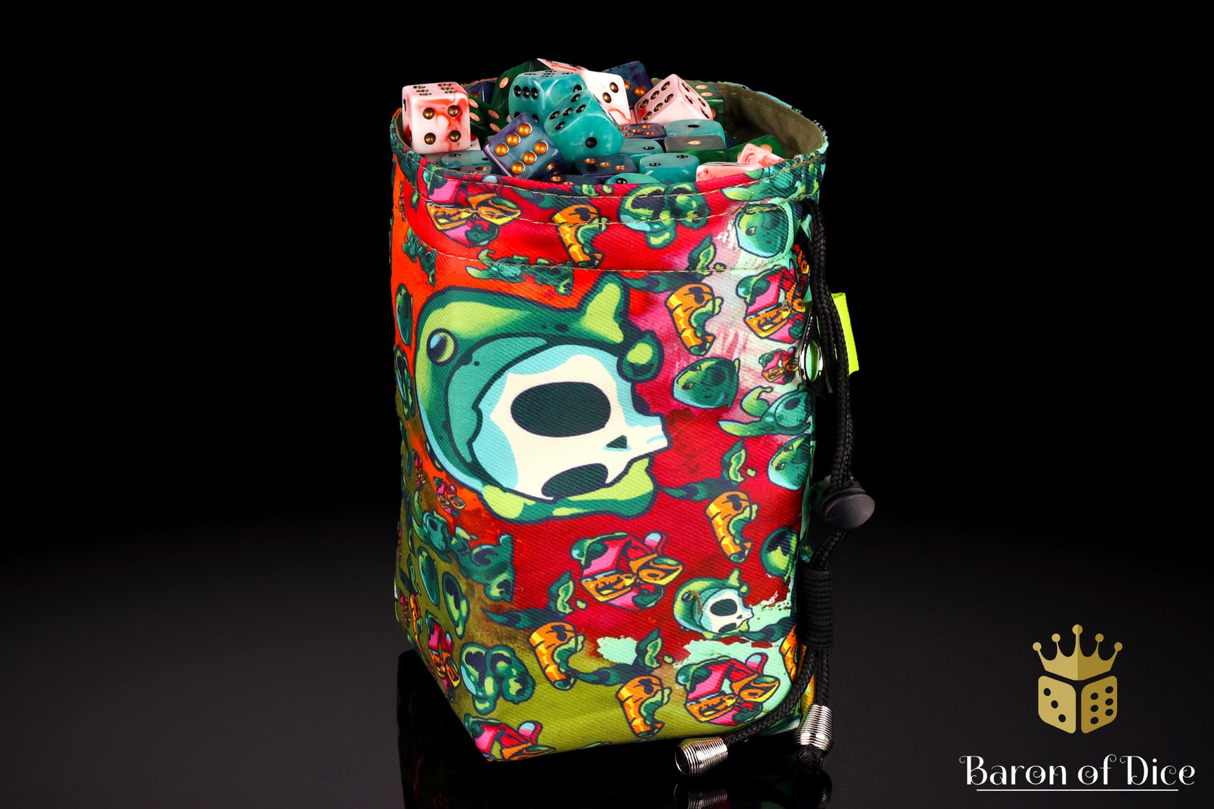 Slime Bunny | Luxury RPG Dice Bag | Large