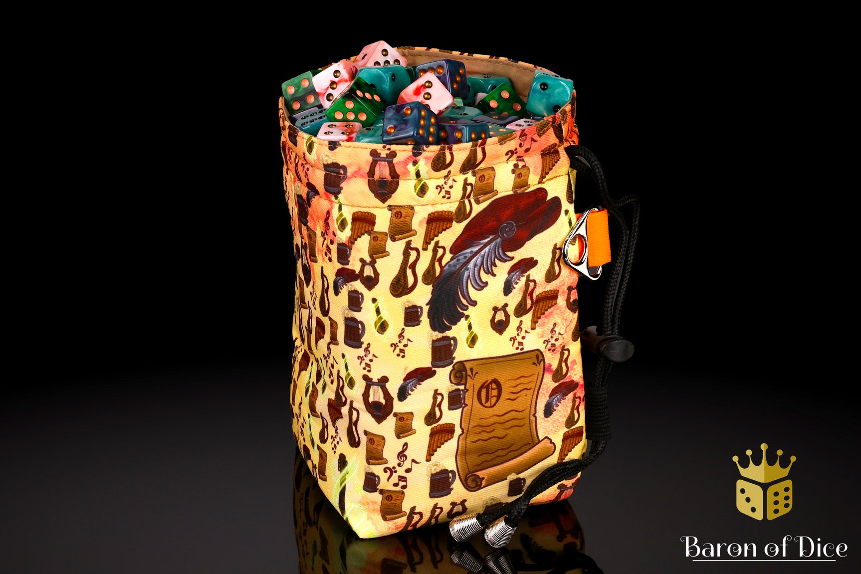 Bard | Luxury RPG Dice Bag | Large