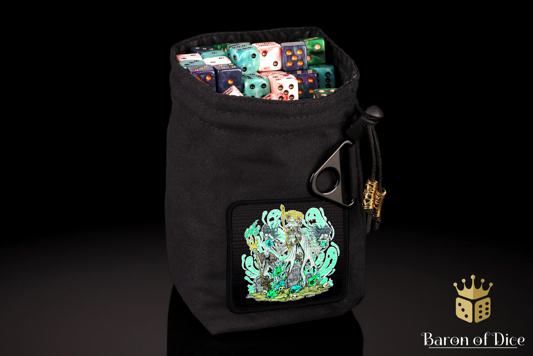 Baron's Dice Bag | Ghosts Velcro Patch