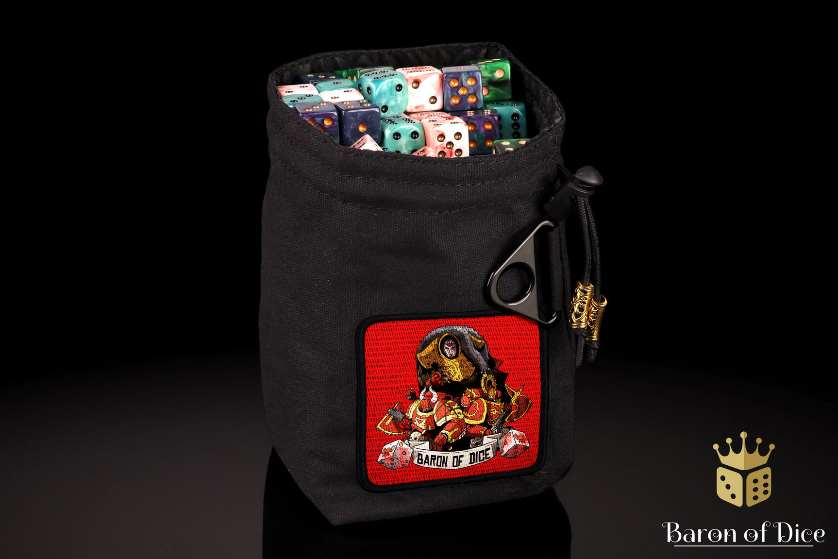 Baron's Dice Bag | Carnage Velcro Patch