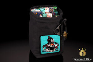 Baron's Dice Bag | Space Sharks Velcro Patch