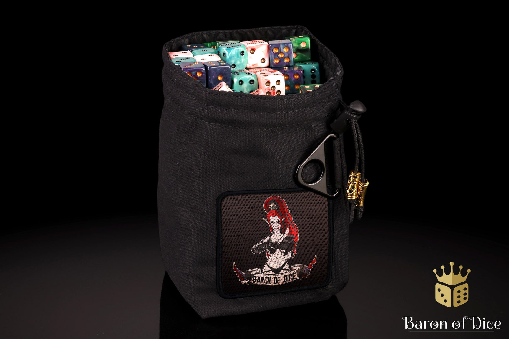 Baron's Dice Bag | Dreaded Ones | Pin-up Velcro Patch