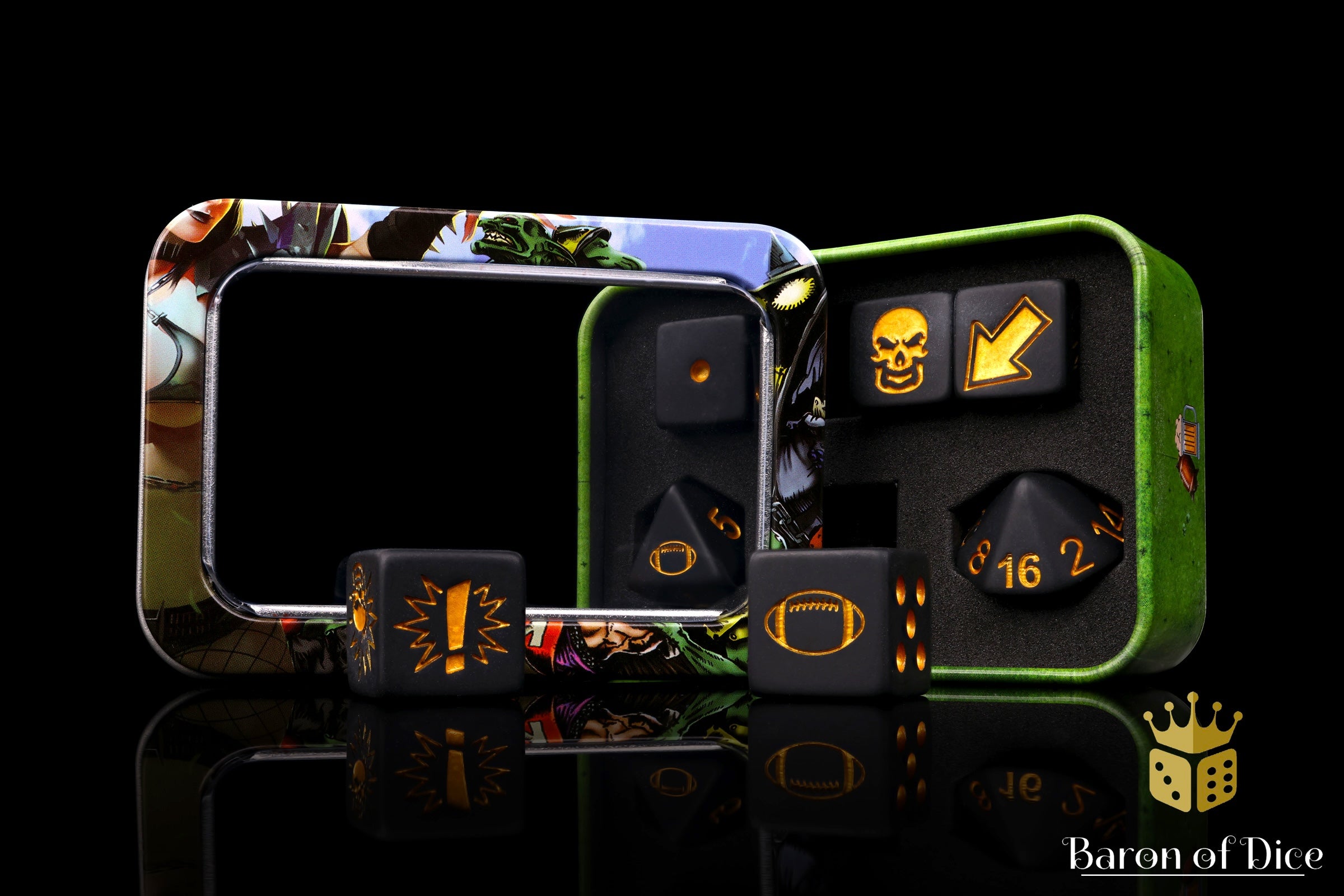 Matte Black | Baron of Dice | Bloody Football