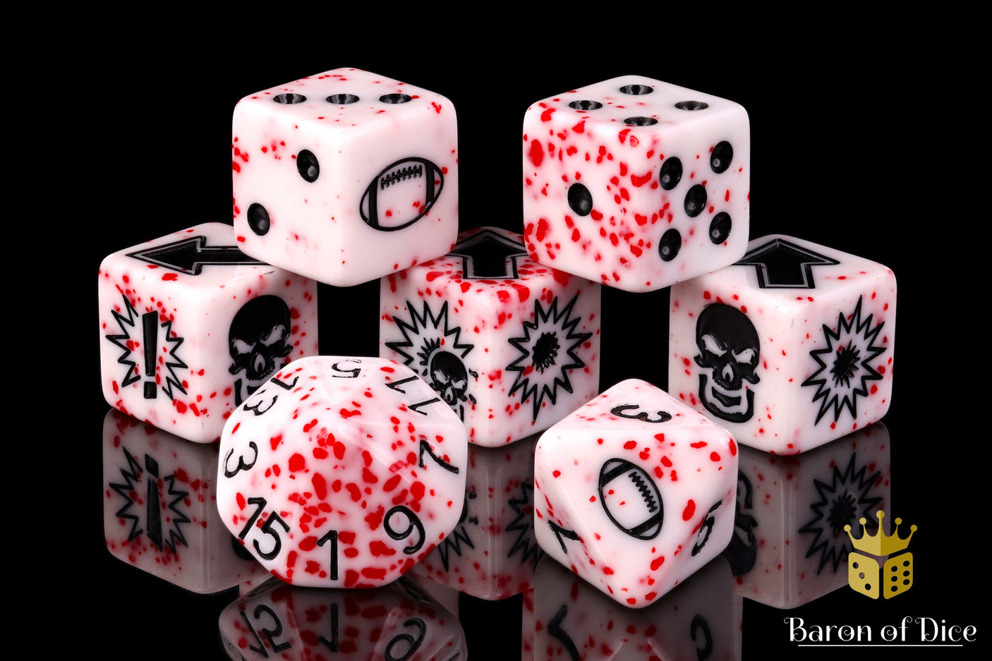 Murderous, Football Dice Sets