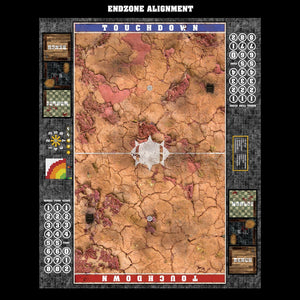 Mats by Mars:  Badlands Fantasy Football Play Mat / Pitch