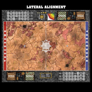 Mats by Mars:  Badlands Fantasy Football Play Mat / Pitch