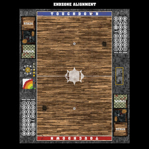 Mats by Mars:  Tavern Fantasy Football Play Mat / Pitch