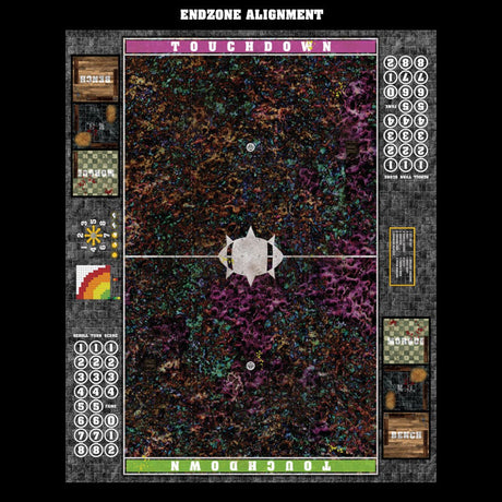 Mats by Mars:  Chaos Realm Fantasy Football Play Mat / Pitch