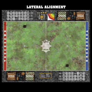 Mats by Mars:  Overgrown Cobbles v1.0 Fantasy Football Play Mat / Pitch