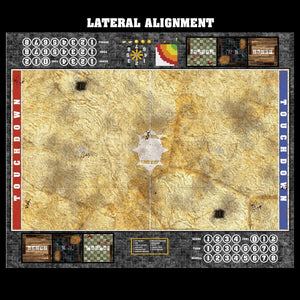 Mats by Mars:  Parched Earth Fantasy Football Play Mat / Pitch