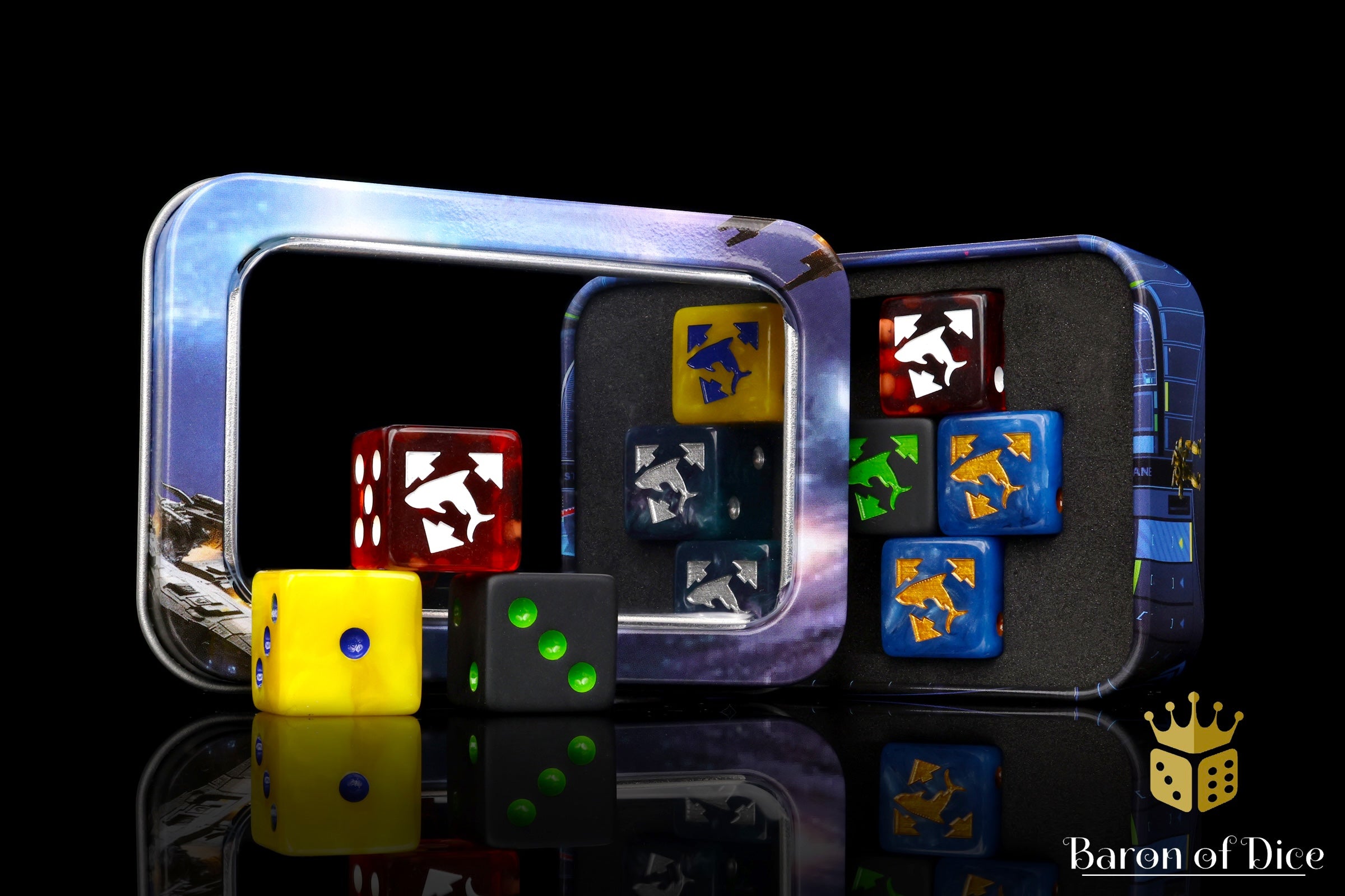 Jeweled Jaws - Style 1 | Baron of Dice | Wargaming & More