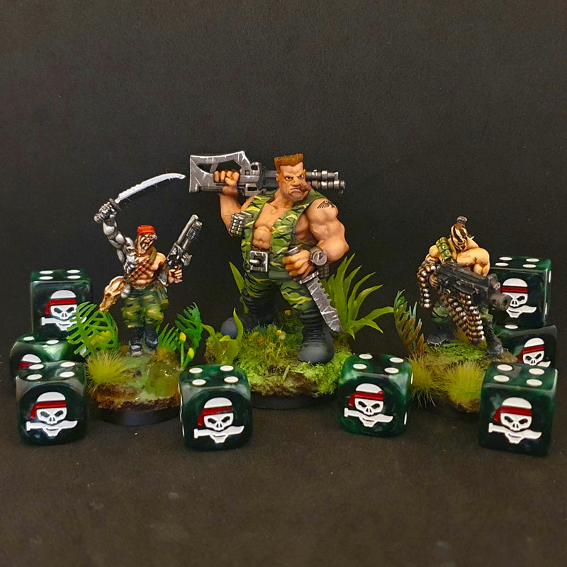 Jungle Fighters, Dice