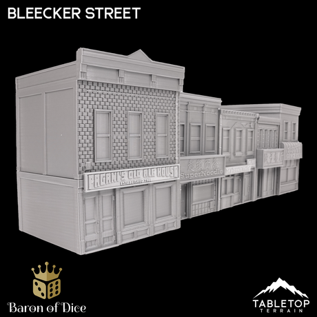 Bleecker Street City Block - Marvel Crisis Protocol Building