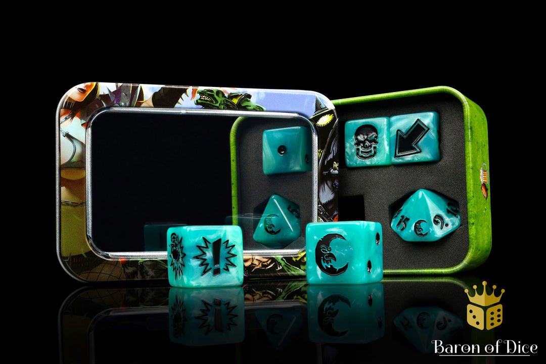 Ethereal Blue, Football Dice Sets