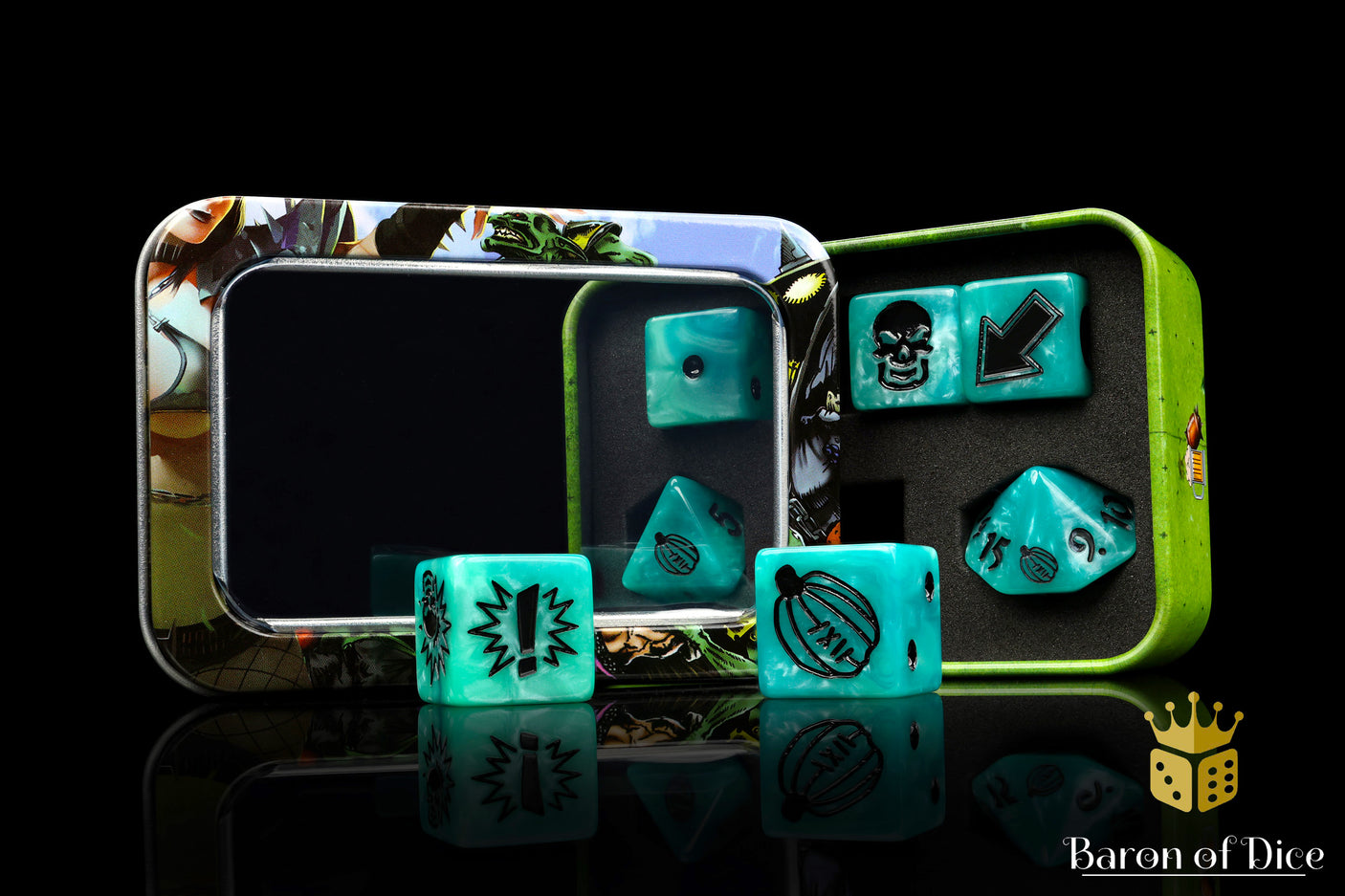 Ethereal Blue, Football Dice Sets