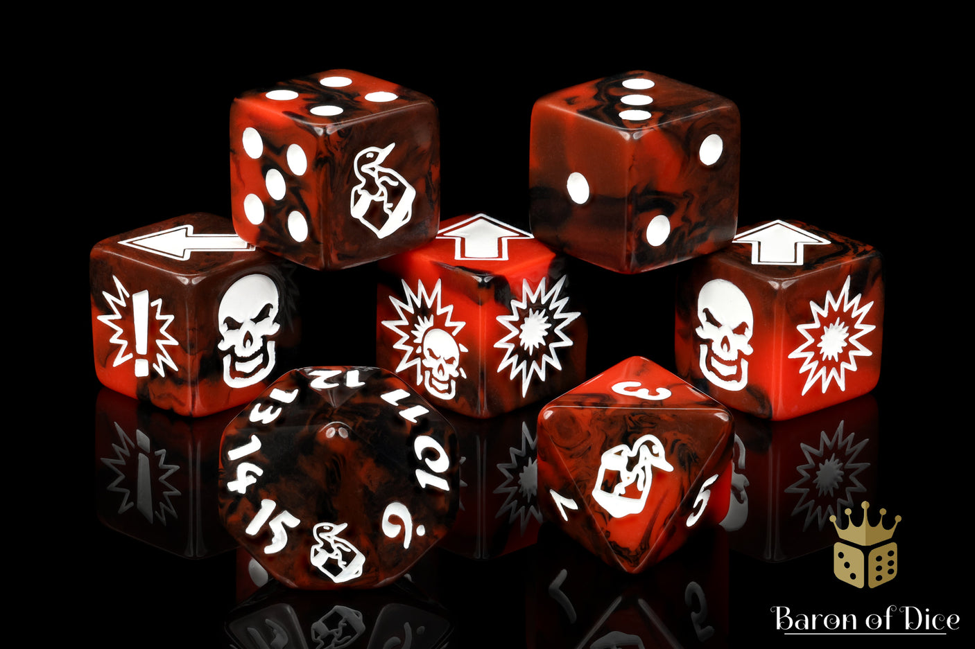 Chaos Red, Football Dice Sets