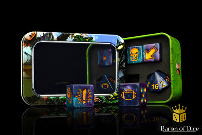 Tanzanite, Football Dice Sets