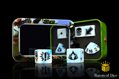 White Ice, Football Dice Sets
