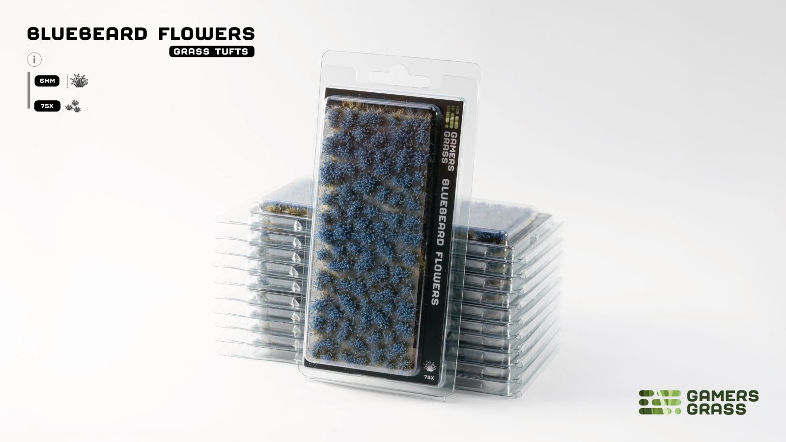 Gamers Grass - Flower Tuft Set - Bluebeard