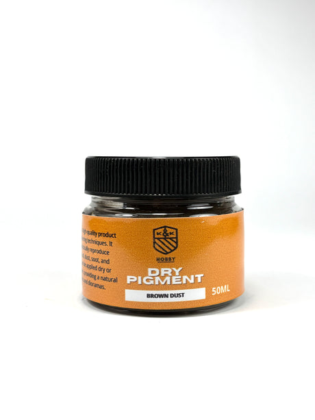 K&K Hobby | Basing Pigments | Brown Dust