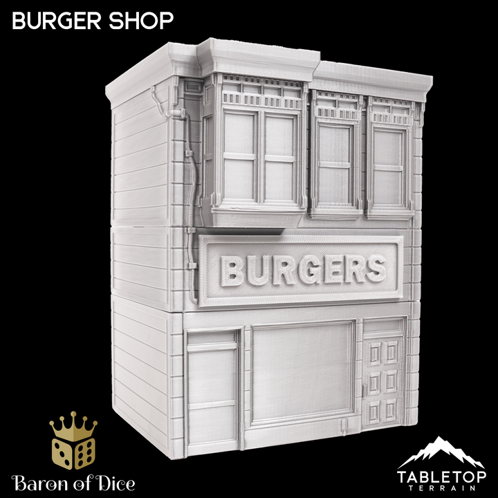 Burger Restaurant - Marvel Crisis Protocol Building
