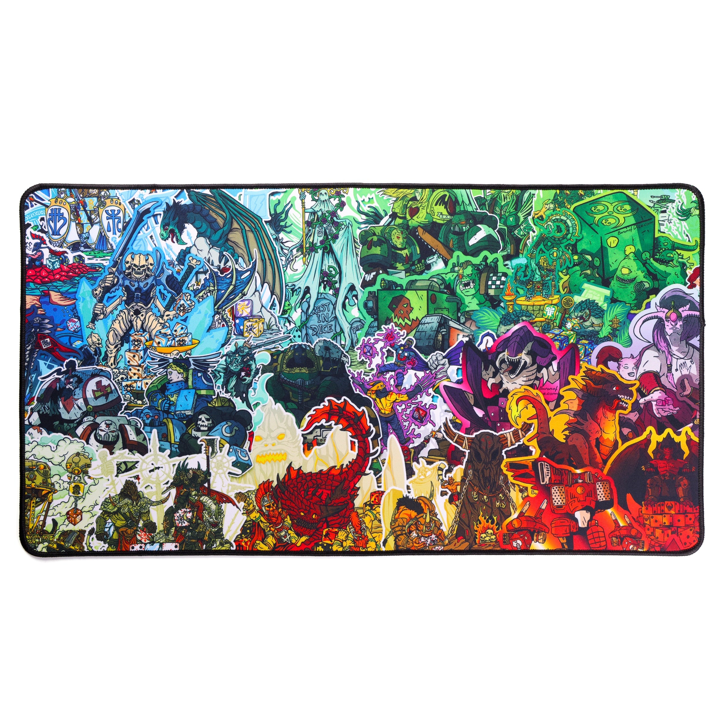 Premium Oversized Playmat | Collage | Baron of Dice