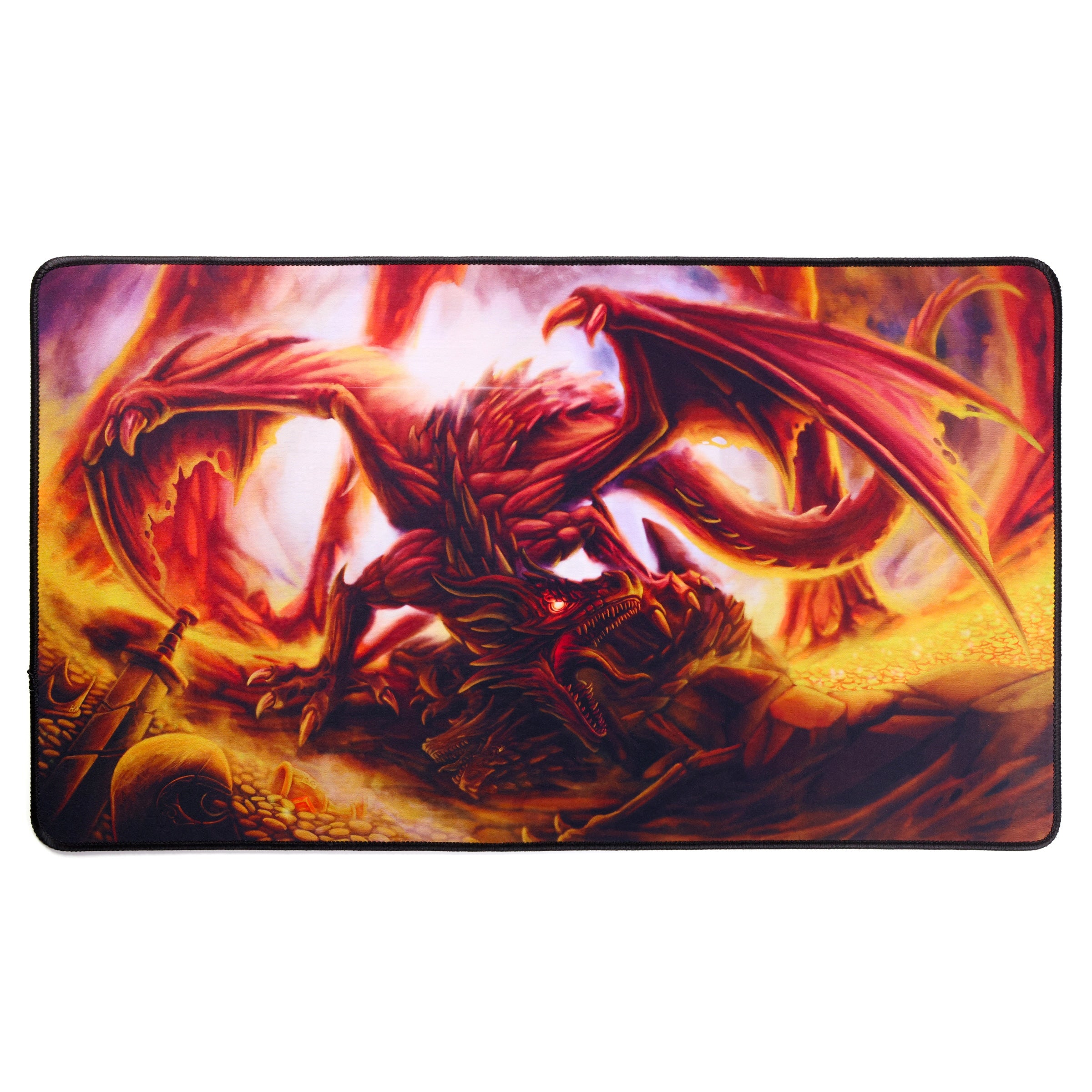 Premium Oversized Playmat | Dragon Lair | Baron of Dice